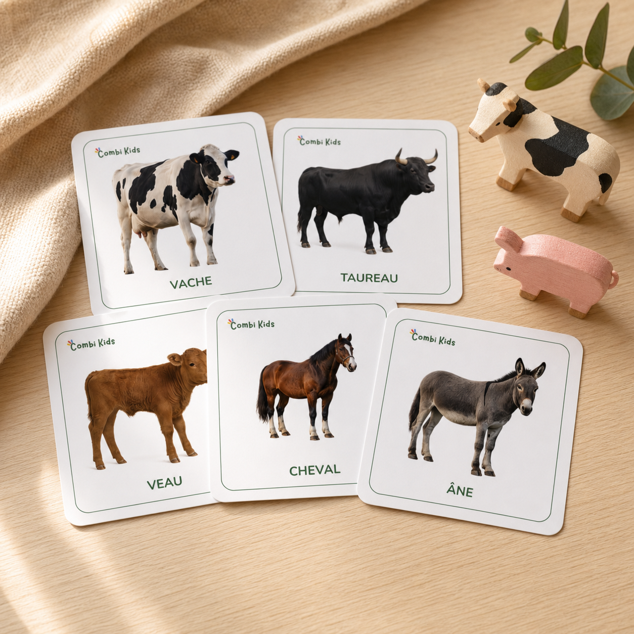 Apprendre les animaux de la ferme avec son enfant (kit gratuit à télécharger)